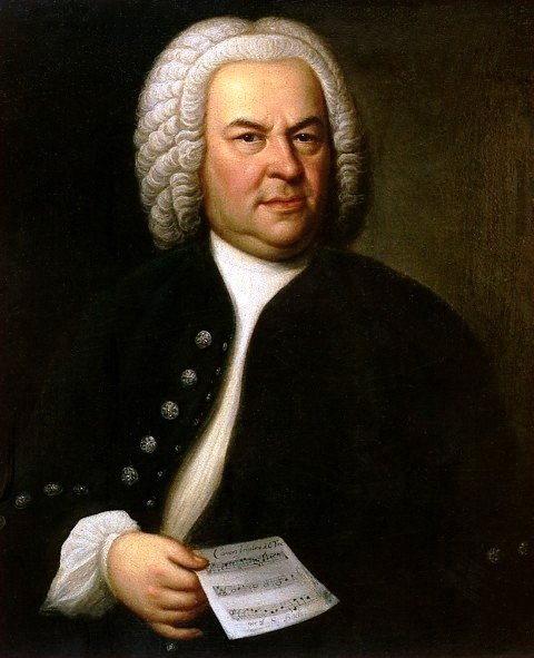 Portret van Johann Sebastian Bach