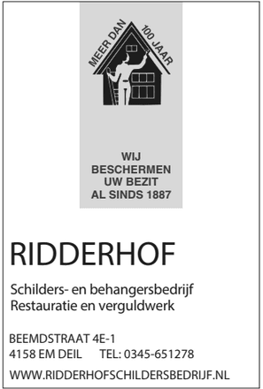 Ridderhof Schilders